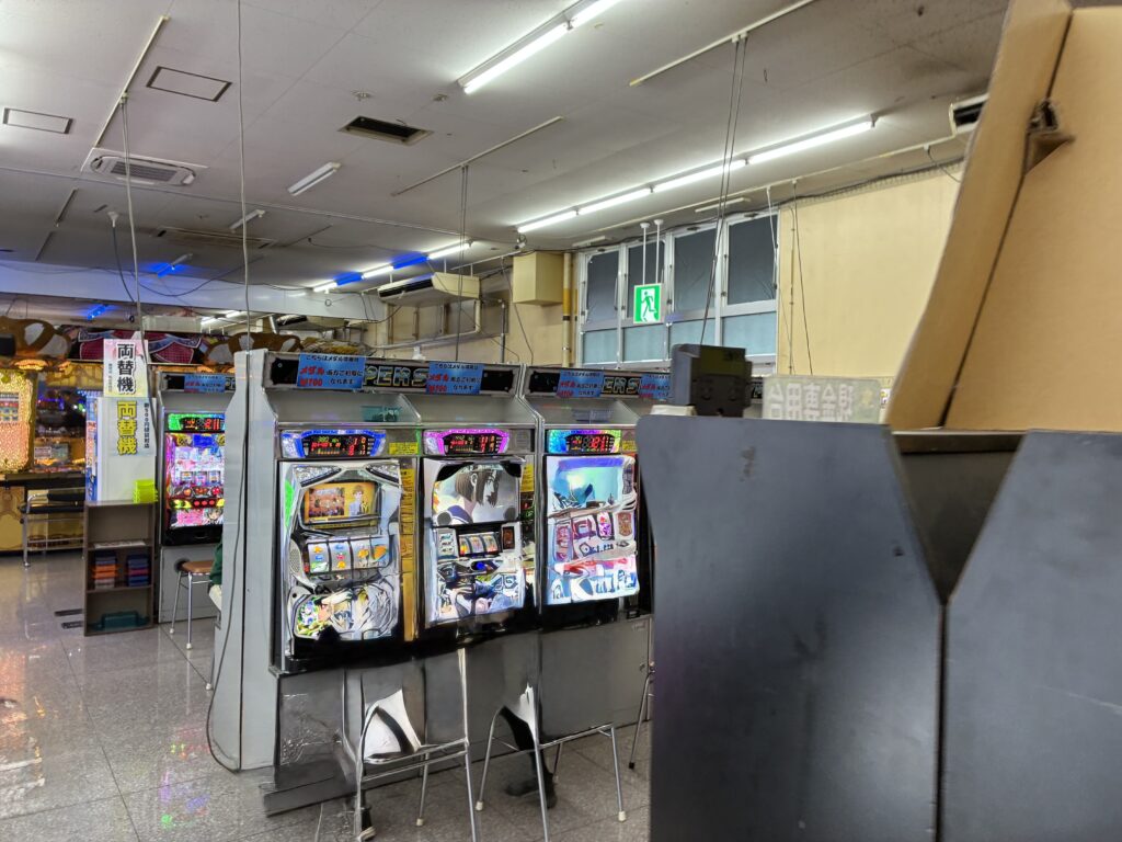 春日部レジャーランドのスロットコーナー