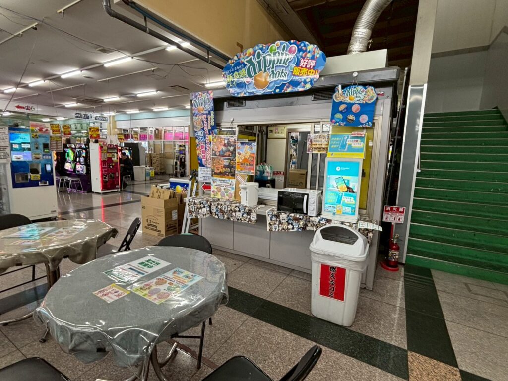 春日部レジャーランドの店内雰囲気