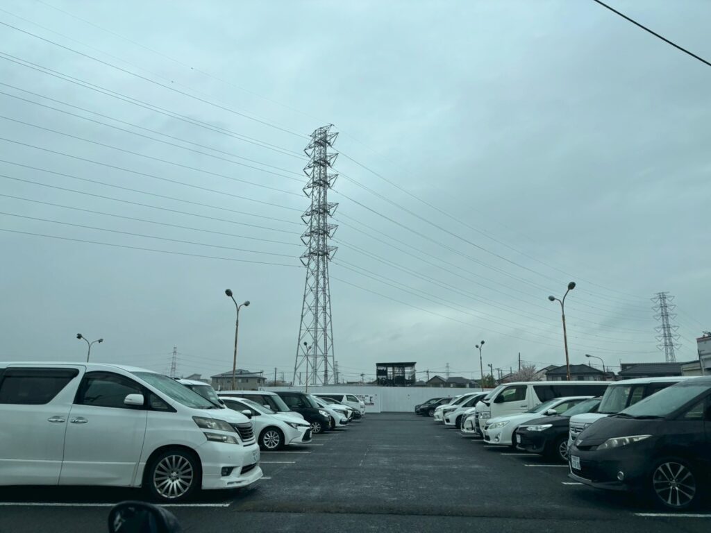 春日部レジャーランドの駐車場