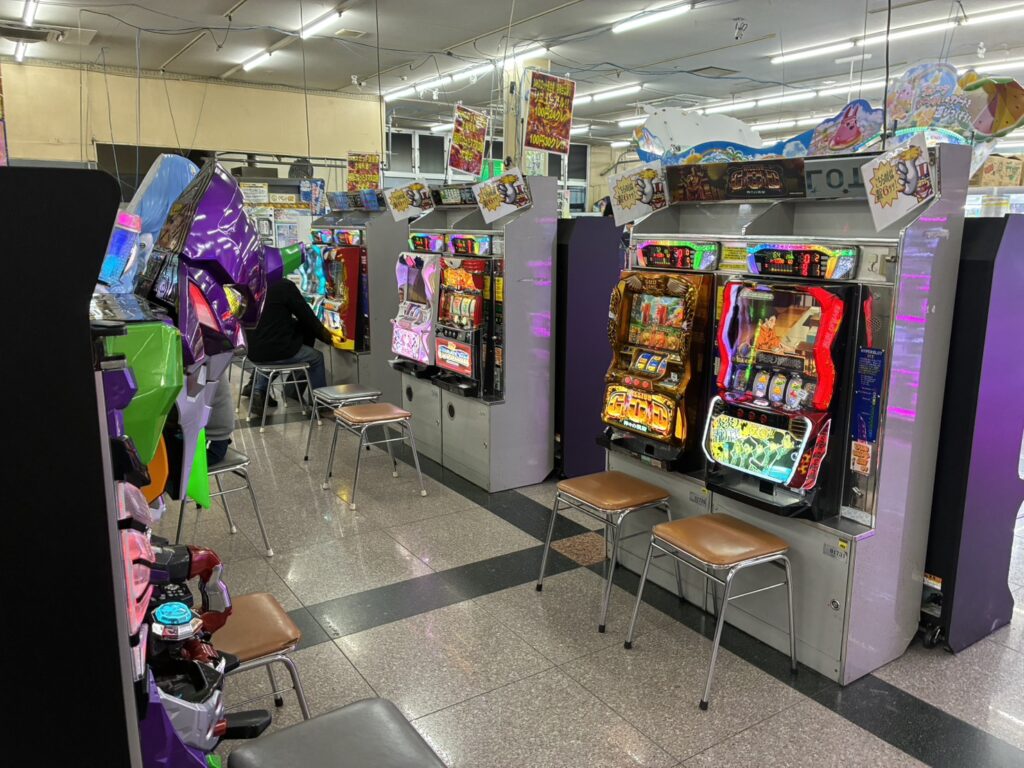 春日部レジャーランドのスロットコーナー