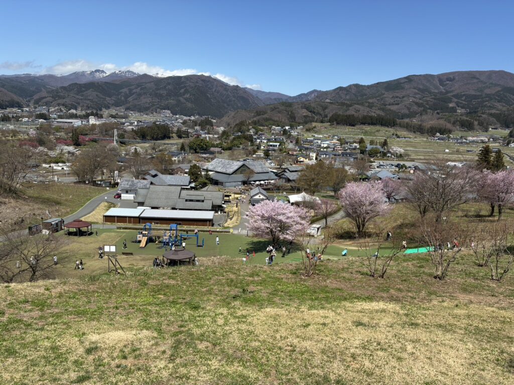 川場田園プラザ　展望台からの風景