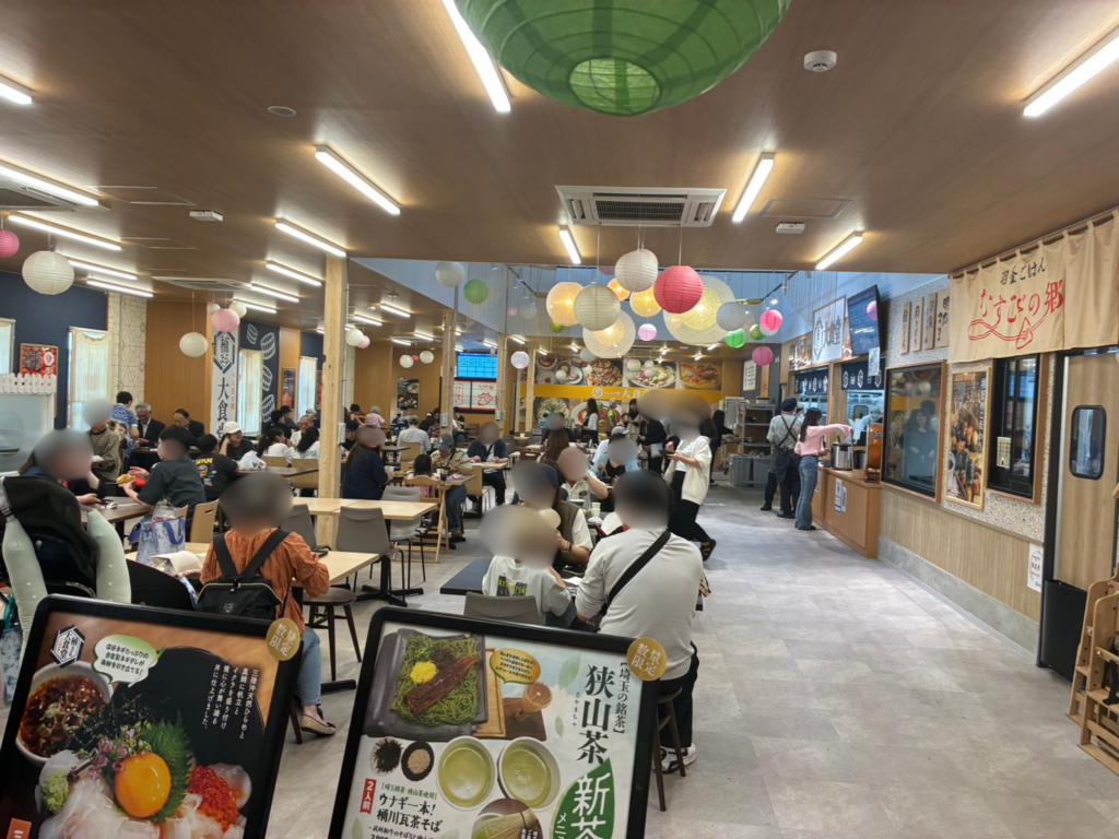 道の駅べに花の郷おけがわ　ごはん屋さん