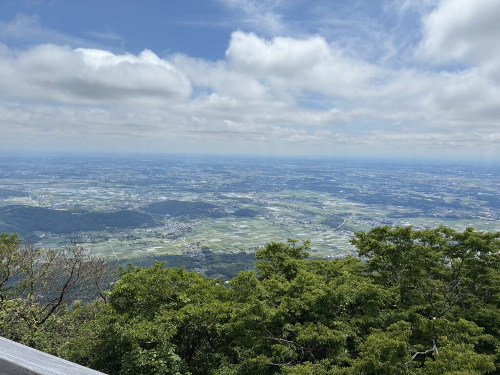 筑波山 景色