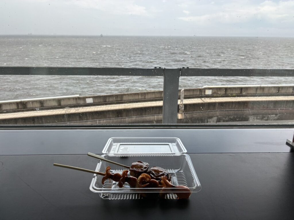 海ほたる　串焼き
