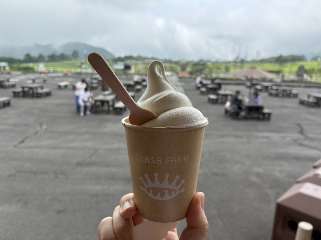 大笹牧場 ソフトクリーム