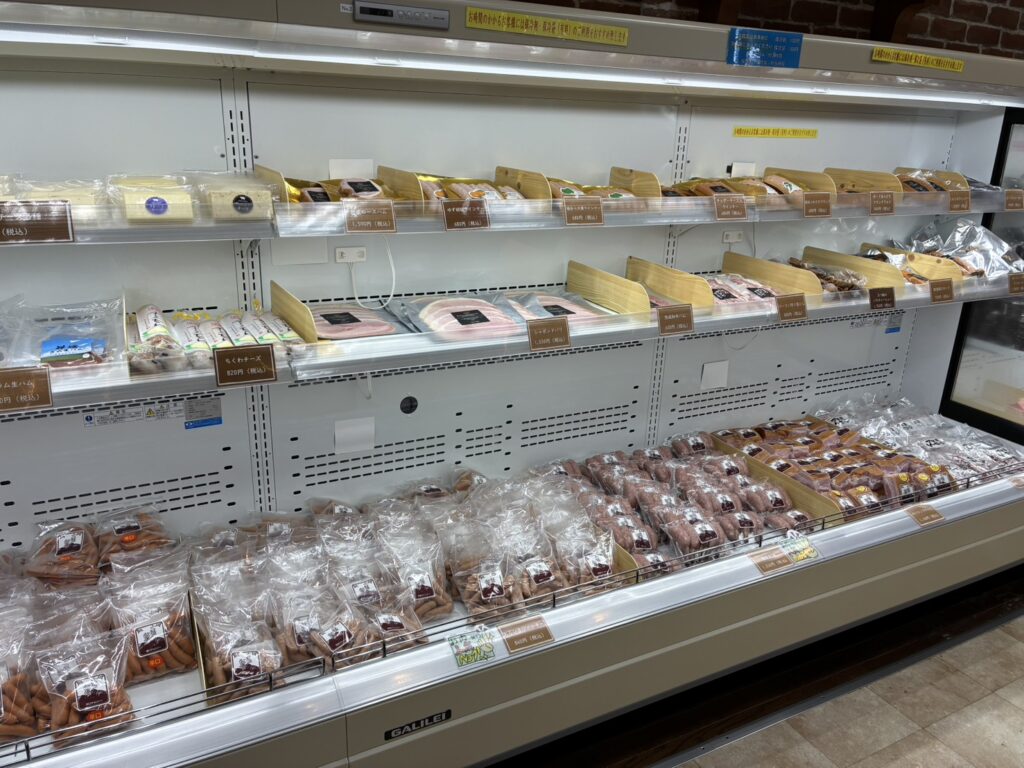 大笹牧場 売店