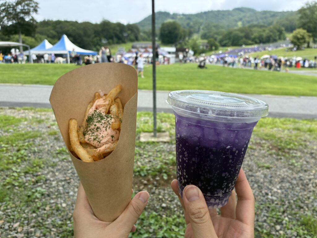 たんばらラベンダーパーク　軽食