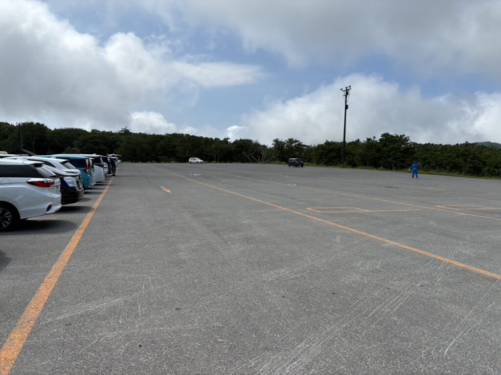 たんばらラベンダーパーク　駐車場