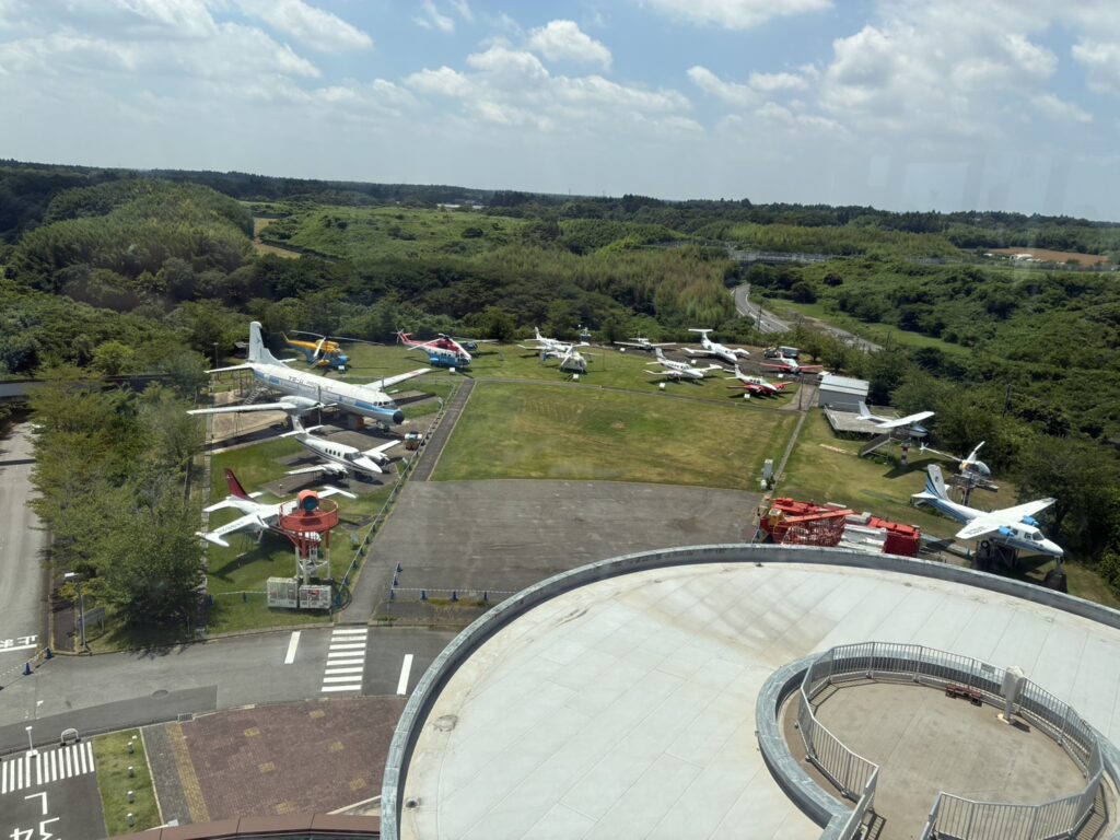航空科学博物館 展望台