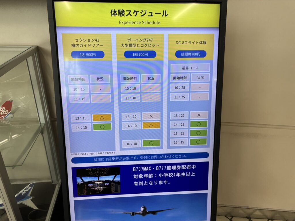 航空科学博物館 シミュレーター