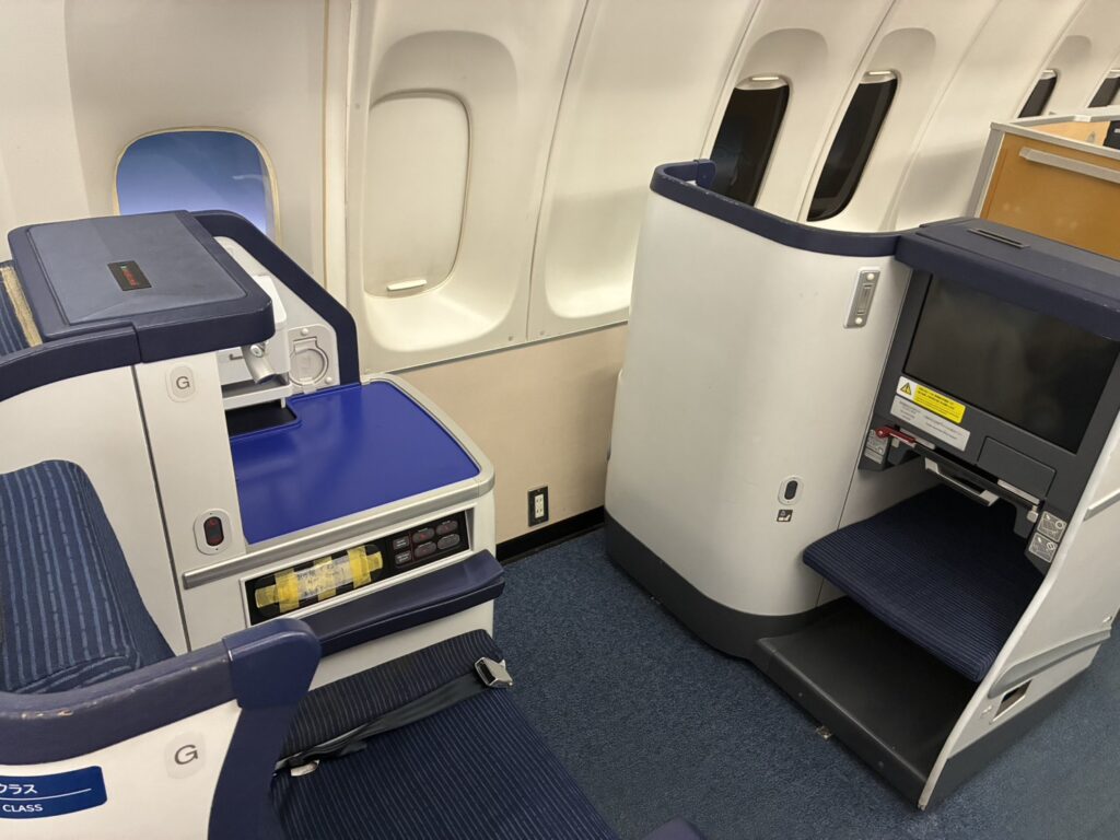 航空科学博物館 機内