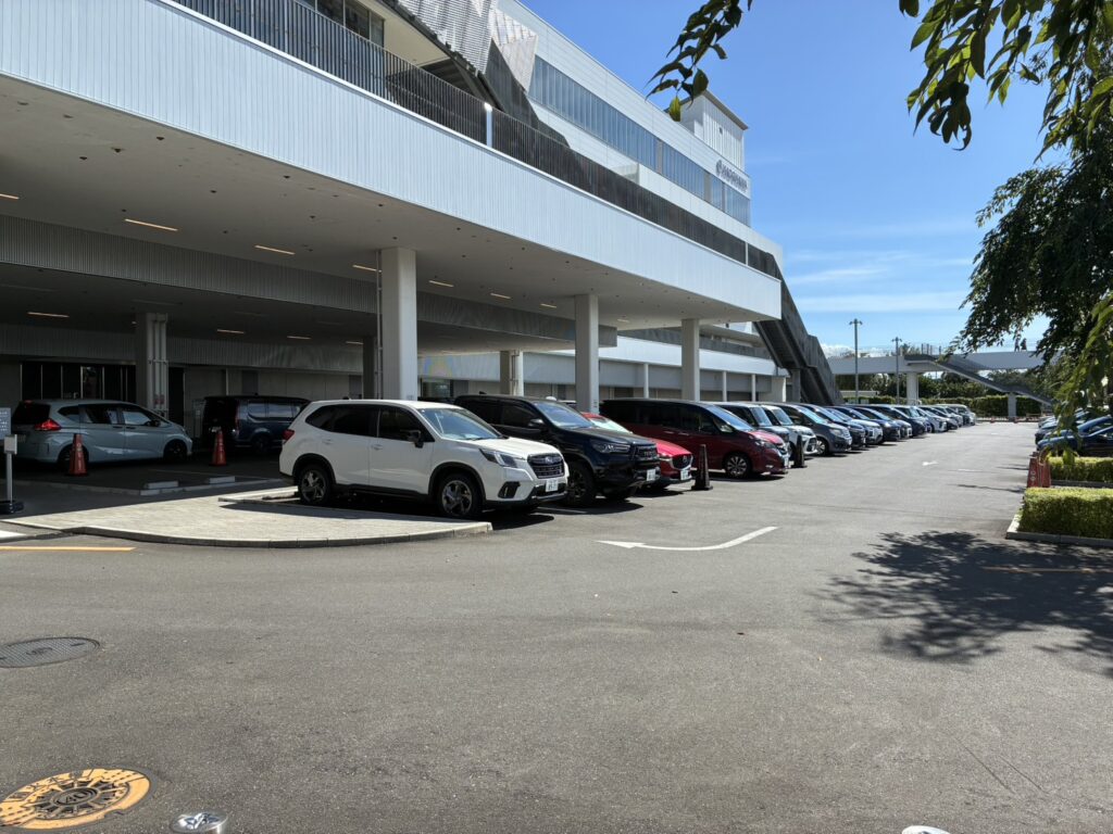 角川武蔵野ミュージアム　駐車場