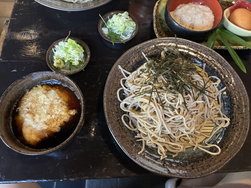 袋田の滝　ランチ