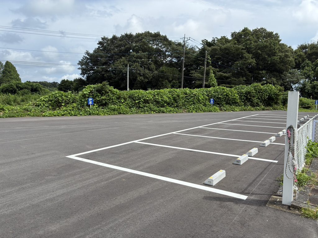 那須クラシックカー博物館　駐車場
